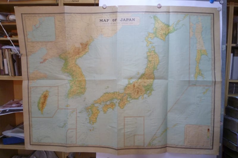 G-109 map of japan〔日本全圖〕 1926年〔昭和元年〕 - 新日本 G-109 map of japan〔日本全圖〕 1926年〔昭和元年〕 - 新日本
