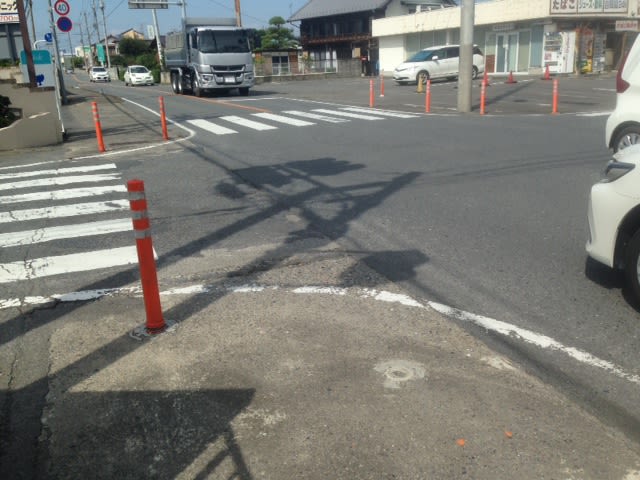 安全ポールと道路の補修 伊勢崎市議会議員 多田稔 ただ みのる の明日へのブログ