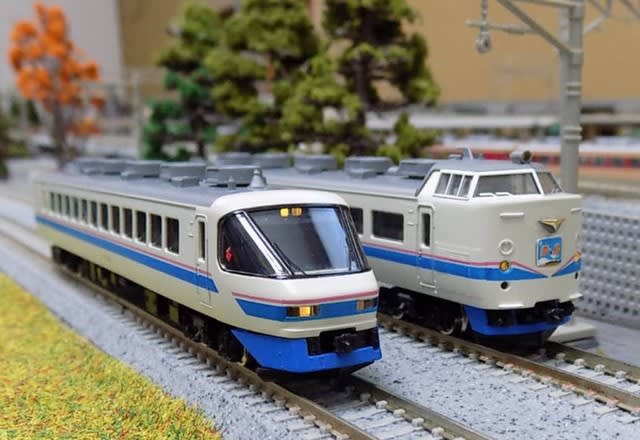 TOMIXの92629他 ＪＲ４８５系特急電車（スーパー雷鳥仕様） - ＭＲＦＣ村井レールファンクラブ（1999~）の運転会記録と鉄道模型日記