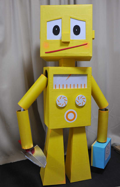 ☆ダンボールロボットを作る ５ －ロボット・カミイ編 その２０ そして 