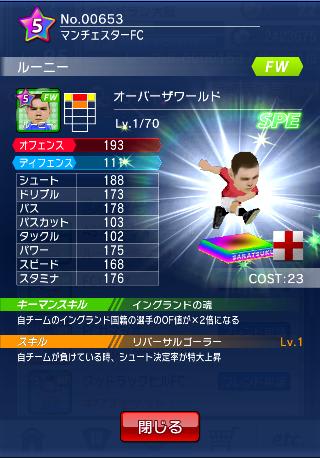 選手 スキル考察 ルーニー サカつくシュート攻略ブログ 選手 スキル考察 ルーニー サカつくシュート攻略ブログ