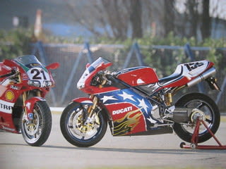 希少品　DUCATI999 f07 WSB2007 トロイ・ベイリス サイン入り 画像 No.6/19] ドゥカティで52回の優勝、94回の表彰台、3回のSBK