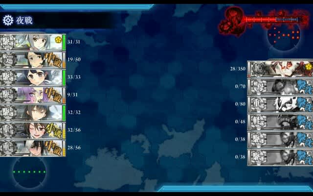 艦これ18冬イベ E 5突破 その日暮らしで行こう