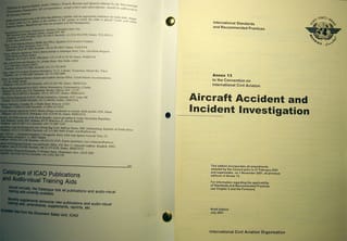 ICAO Annex 13 Printed Copy (Book)