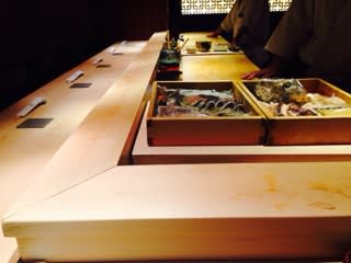寿司屋さんの台 Orb日記
