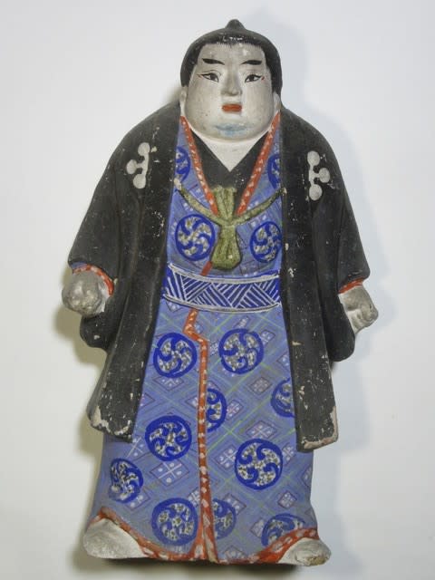 相撲人形めんこ 明治２枚 A1 - コレクション