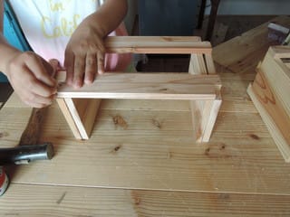 小学生の木工室参加 住宅リフォームな生活