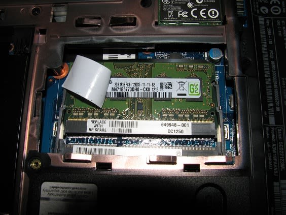 HP Pavilion g6-1300AU の メモリを増設したらノートPCが生まれ変わっ 