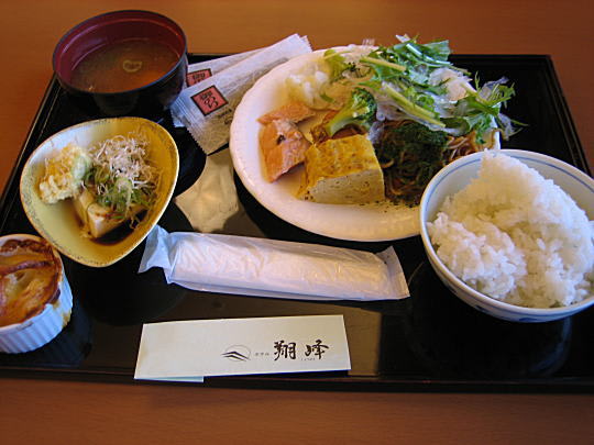 ホテル翔峰の朝食バイキング