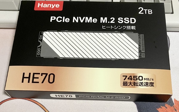 Hanye SSD 1TB PCIe Gen4x4 M.2 NVMe 2280 ヒー...+kocomo.jp