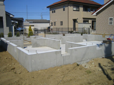 基礎がほぼ完了