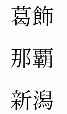 住所の漢字 東京下町 新小岩駅の不動産屋二代目のつぶやき