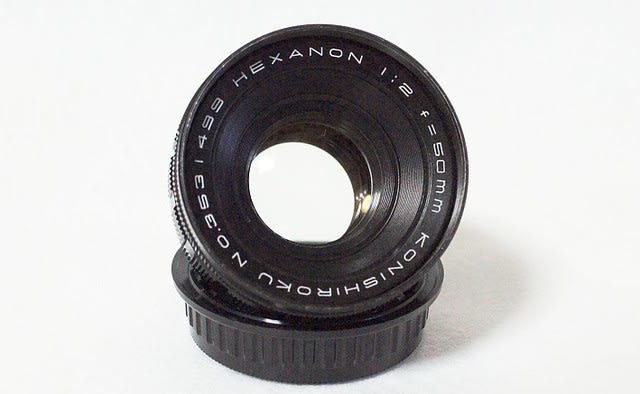 ちょっとだけやんちゃな標準レンズ HEXANON 50mm F2（Konica Fマウント