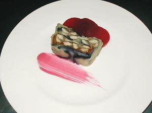 秋刀魚と秋ナスのテリーヌ 高崎のフランス料理パリの朝市より 秋刀魚と秋ナスのテリーヌ 高崎のフランス料理パリの朝市より