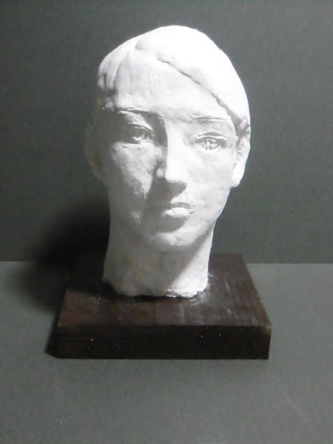 石塑粘土 立体作品 「死者の門」 現代美術 sculpture オブジェ