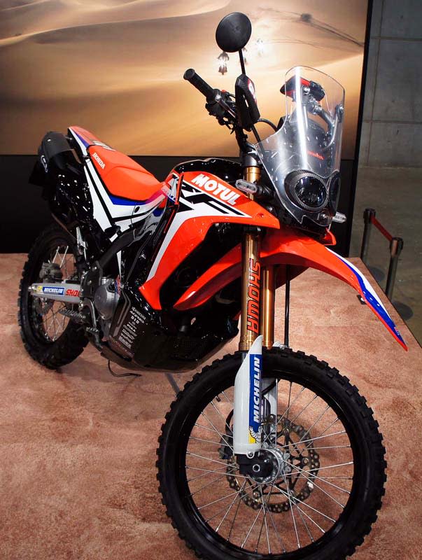 Crf250rally プロトタイプ オトナの休日バイク遊び