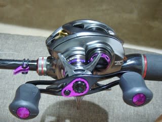ついにインストール完了! KTF フィネススプール 「KAHEN」 スティーズ