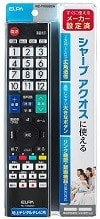 TVリモコン　ELPA社製RC-TV009SH