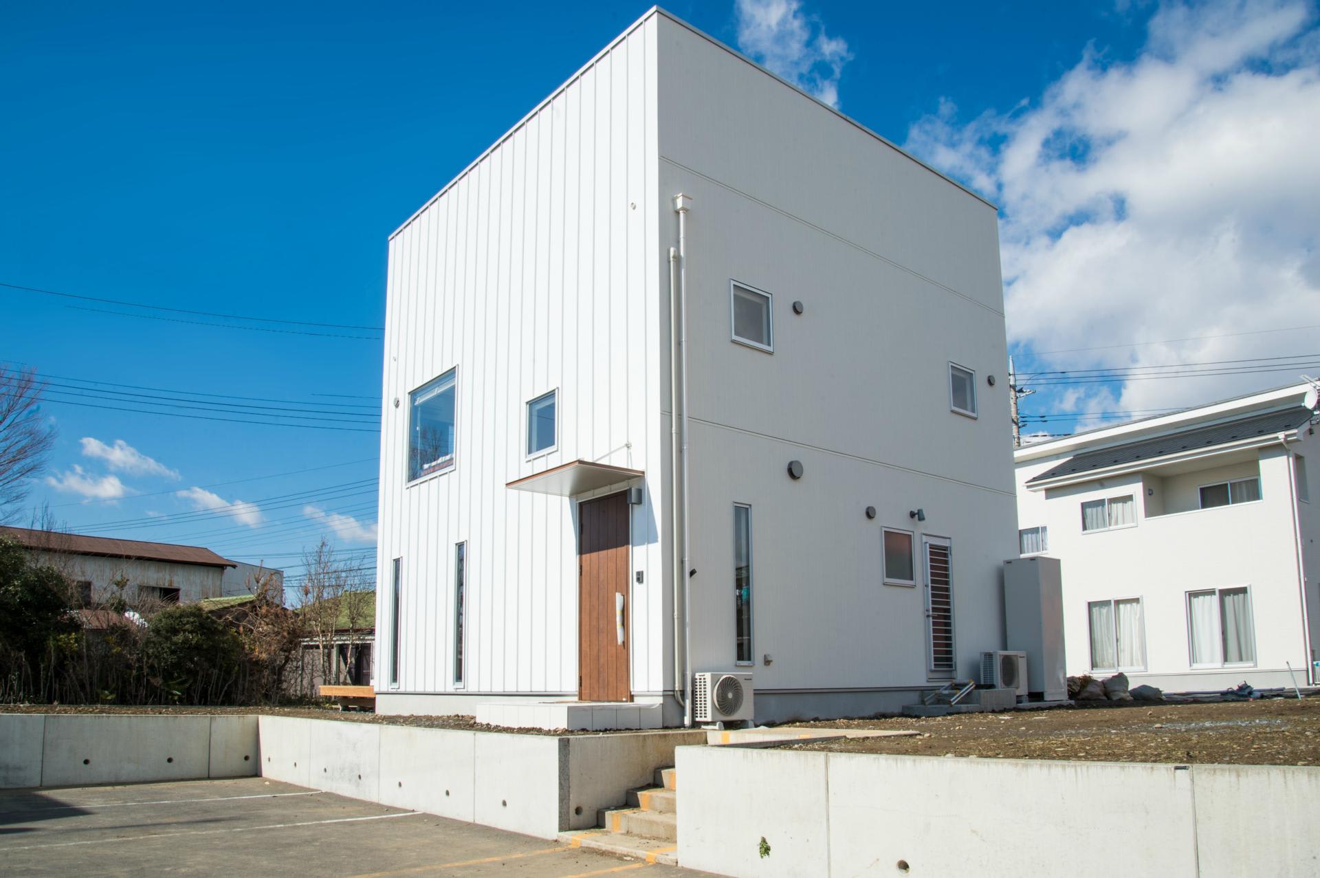 Zero Cube 茨城県筑西市横島 モデルハウス 外観 わたしたちにちょうどいい家 ゼロキューブ