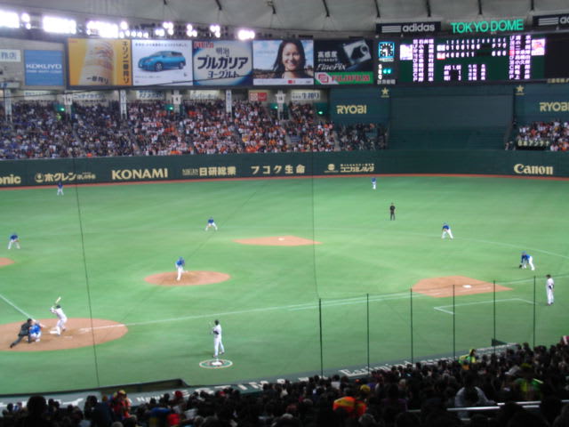 2006年、東京ドーム開幕戦、巨人対横浜（3/31） - ROCKY MUSEUM （館長