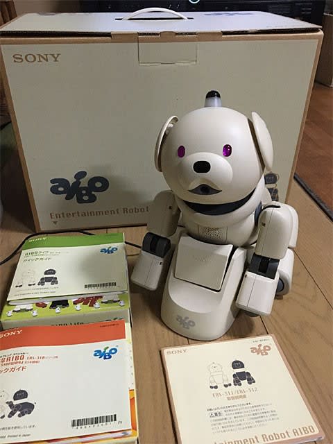 アイボ、ERS-311 - 黄昏れたフクロウ アイボ、ERS-311 - 黄昏れたフクロウ