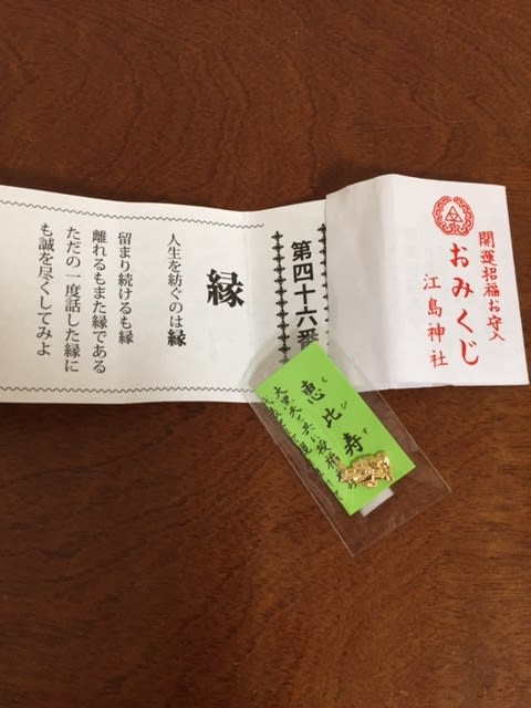 建国記念日 江ノ島で江島神社のおみくじ 猫ちゃんと節約したい独り身おばさんの暮らし