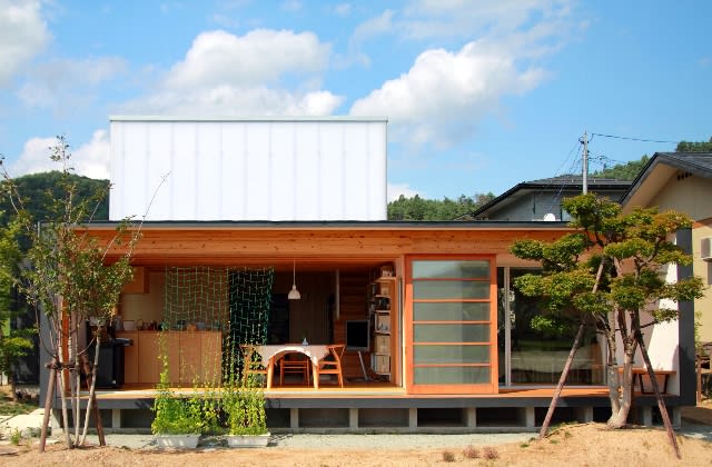 冬の積雪と無落雪屋根 適材適所の屋根計画 Tatsuro Shibuya Architecture Landscape Design Studio