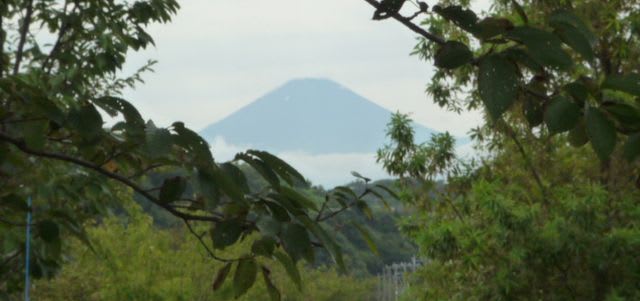 14日の富士山