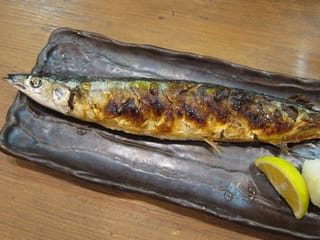 秋刀魚の塩焼きにワインを合わせてみた スケッチブック 写真で綴るスローライフな日々２