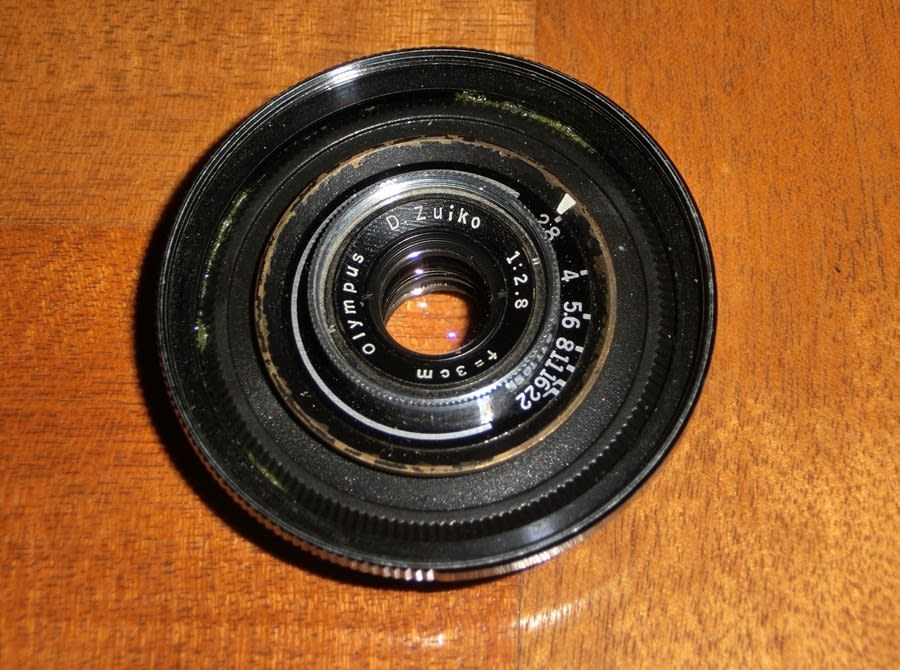 オールドレンズ遊び D Zuiko 3cm F2 8 改造ジジイold