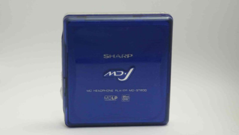 7977円 ー品販売 SHARP MD HEADPHONE PLAYERMD-ST800