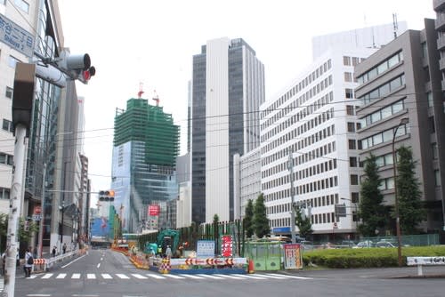 首都高速３号渋谷線 渋谷入口 下り 工事中 バスターミナルなブログ