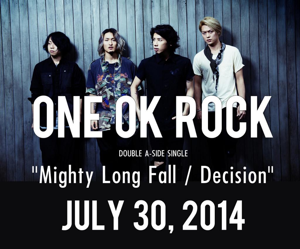 ONE OK ROCK - Mighty Long Fall "昨 年 か ら こ の 曲 に は ま っ て.ど こ に 行 く の も ...