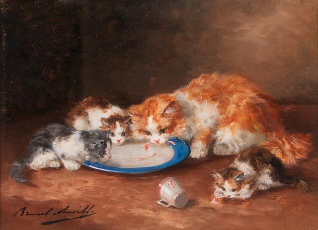 絵画と猫」猫の絵（Paintings of cats） - Beautiful world