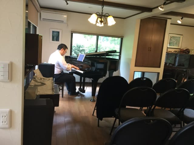 杉本直登ピアノコンサート エバーグリーン いつまでもあほい