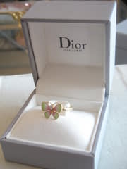 Diorの Diorette ディオレット パピヨンリング - la vie en rose