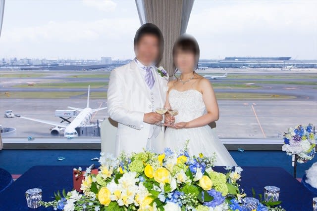 羽田空港で結婚式を挙げてきました 飛行機さつえい奮闘記