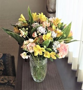 アルストロメリアの花束 転妻よしこ の 道楽日記