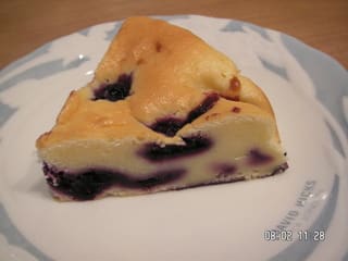 ブルーベリーチーズケーキ風 おひさまのレシピ