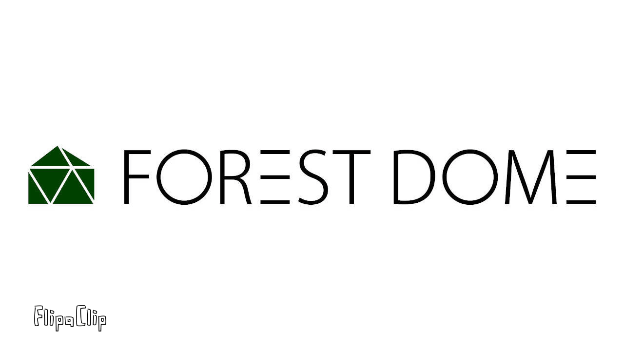 Forestdomeロゴgifアニメその2 森から考える暮らしのデザイン Forestdomeロゴgifアニメその2 森から考える暮らしのデザイン