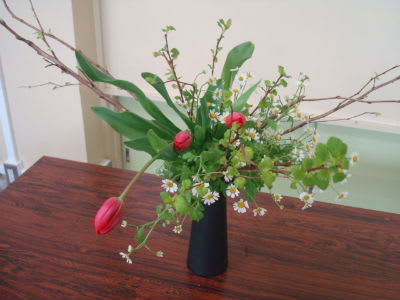 季節の枝物を使った生け花 寒川町の花屋 木村生花店のブログ