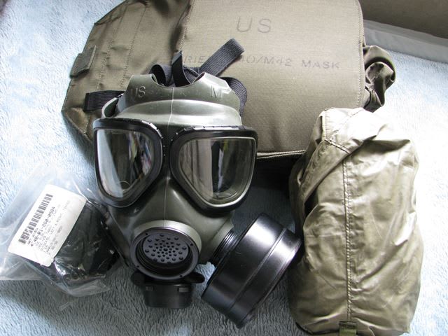 米軍装備  M50  ガスマスク  キャリングケース