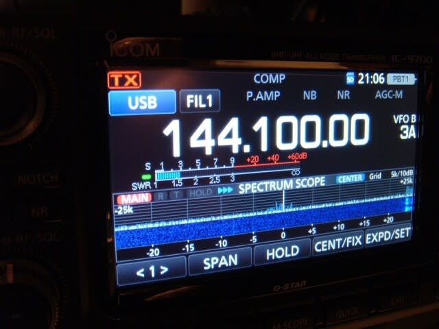 随分久し振りに2mCWロール・コールを聞きましたが今日も盛況です