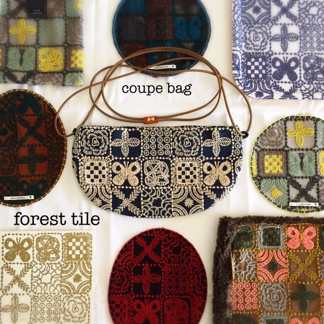 mina perhonen】forest tile coupe bag - My Life & My Favorite
