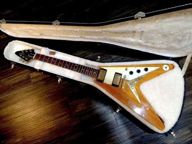 ☆Epiphone 1958 FLYING-V KORINA/1998.USED - auctionsdiary2017 ☆Epiphone 1958 FLYING-V KORINA/1998.USED - auctionsdiary2017