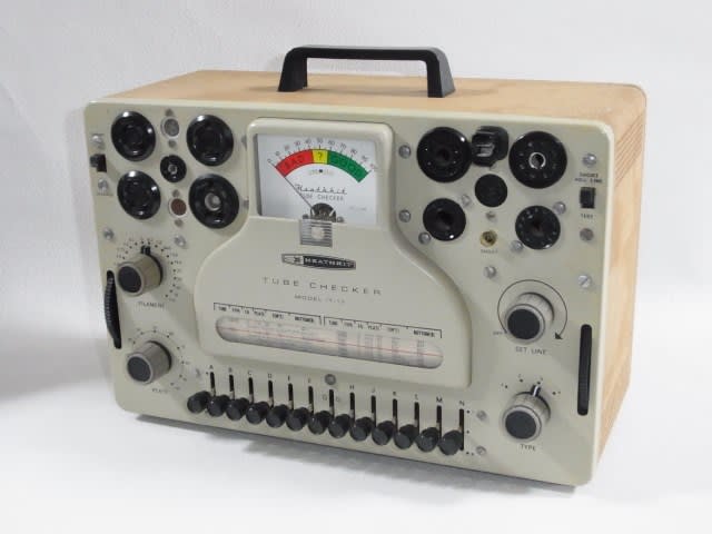 Heathkit, IT-17 Tube Checker - テレビ修理-頑固親父の修理日記 Heathkit, IT-17 Tube Checker - テレビ修理-頑固親父の修理日記