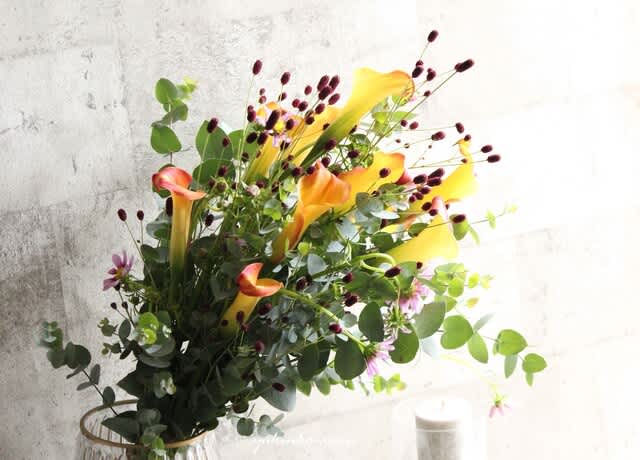 秋の花 吾亦紅 秋色カラー Yukinko rre 宝物