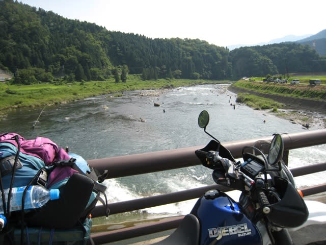 長良川源流ツーリング 山登りとバイクの旅