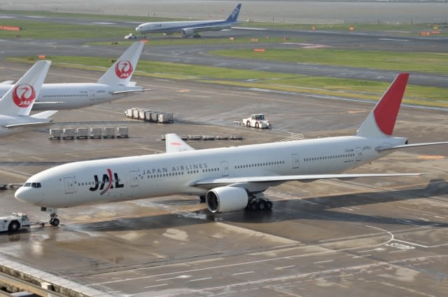 日本航空 ボーイング777-300ER JA741J アーク塗装 1/400 B777-300ER JAL 新鶴丸塗装 JA741J [04184] フェニックス
