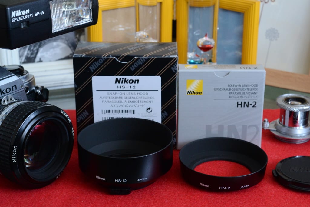正規逆輸入品】 Nikon ネジコミ式レンズフードHN-12 52mm円偏光フィルター用